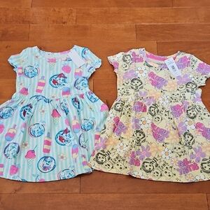 Nwt 2 Dresses Paw Patrol & Gabby Playhouse